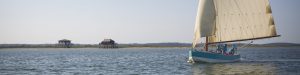 voilier sur bassin d'arcachon